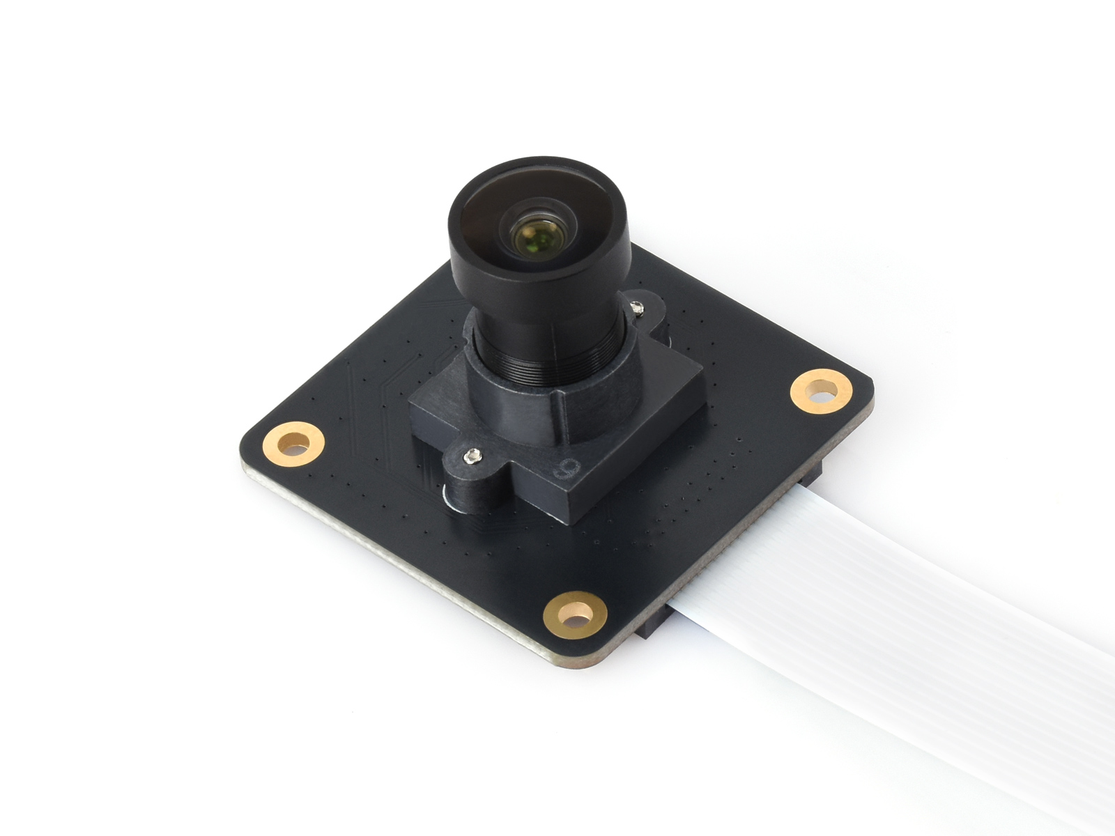 Raspberry Pi Global Shutter Camera Imx296 - Waveshare IMX296 1.6MP M12 Mono Camera,